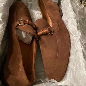 NEW! GUCCI Bamboo HorseBit Suede Shoe !!!OFFERS!!
